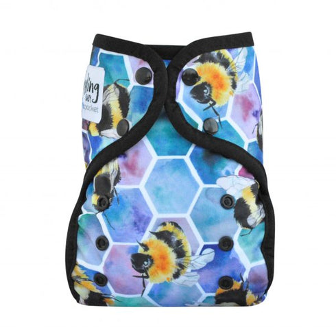 CUSTOMER MARKETPLACE | Seedling Baby Multi-fit Pocket Nappy | DELAMINATED COVER + SLACK ELASTICS